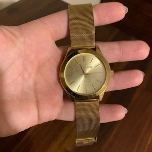 MK Gold Watch